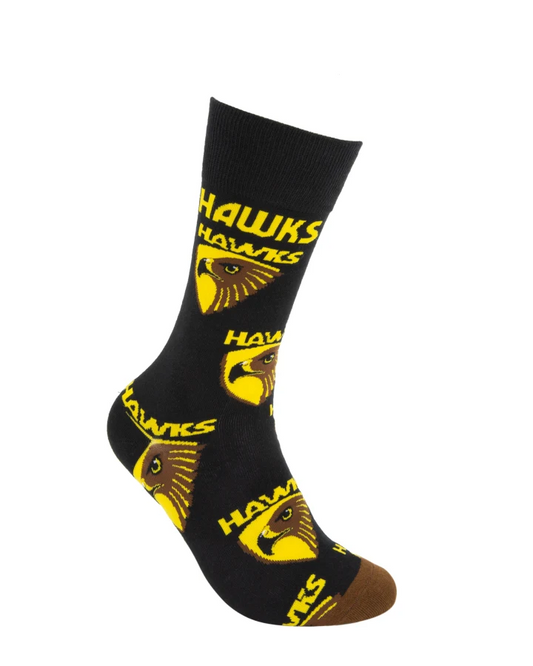 Foot-ies Hawthorn Mascot Organic Cotton Socks