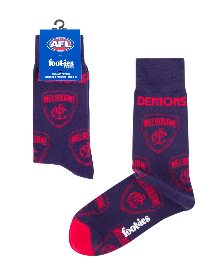 Foot-ies Melbourne Mascot Organic Cotton Socks