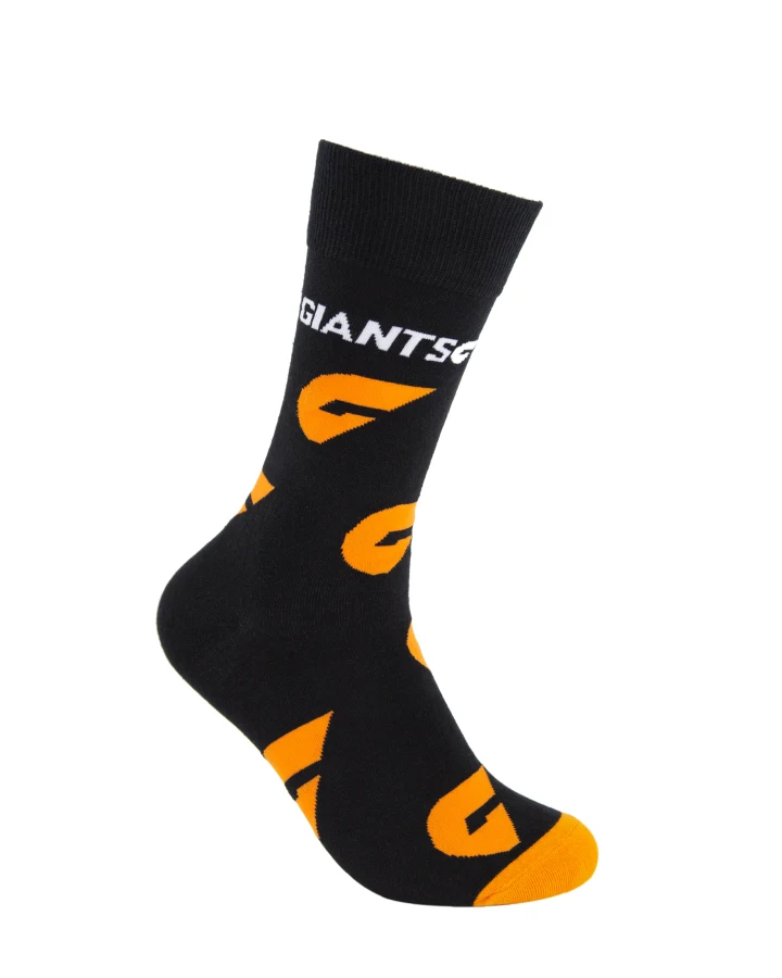 Foot-ies Mascot Greater Western Sydney Organic Cotton Socks