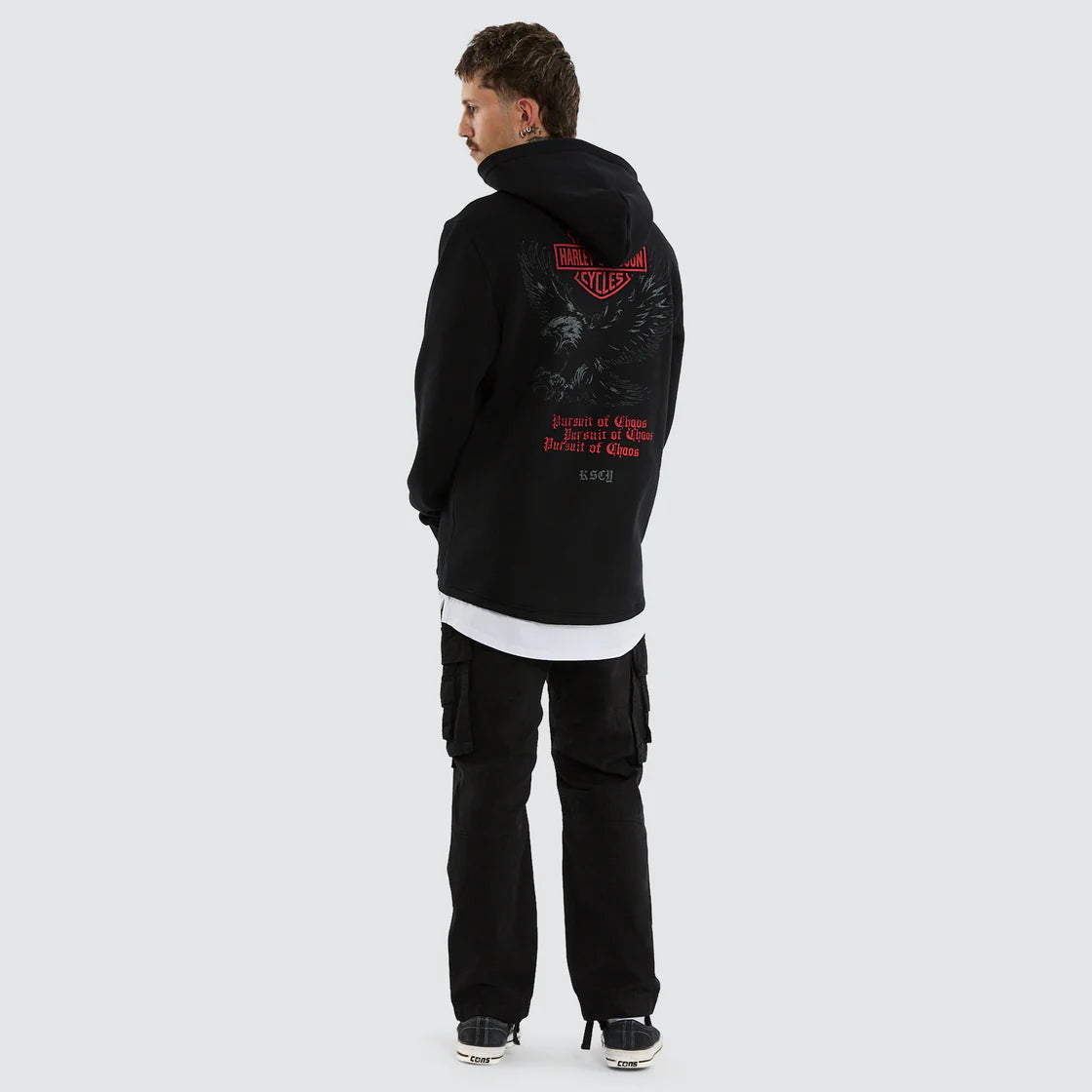 Kiss Chacey Powertrain Layered Hoodie
