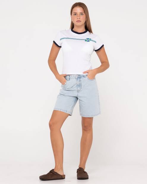 Rusty High Volume 18in Denim Jorts