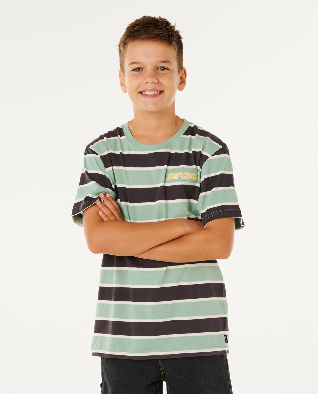 Rip Curl Eternal Shred Strip Tee Boys