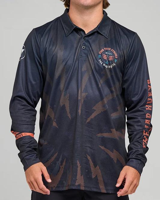 The Mad Hueys Earn Stripes UPF50 Fishing Jersey