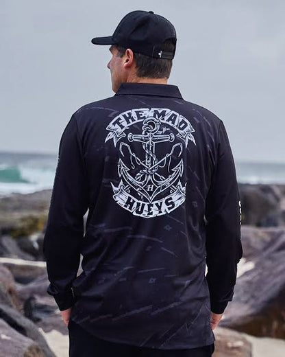 Mad hueys Drop Anchor UPF50+ Fishing Jersey