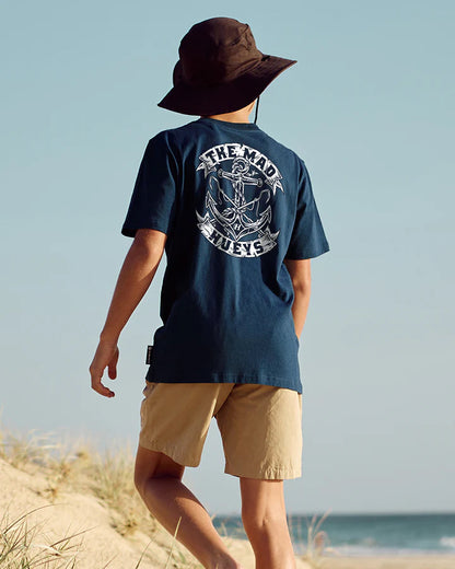 Mad Hueys Drop Anchor Youth SS Tee