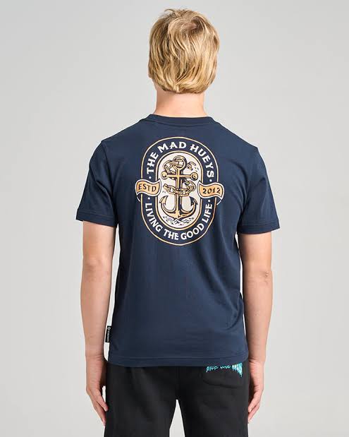 Mad Hueys Living Anchor Youth SS Tee