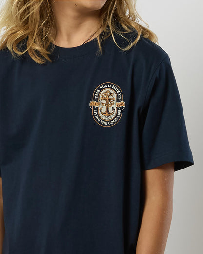 Mad Hueys Living Anchor Youth SS Tee