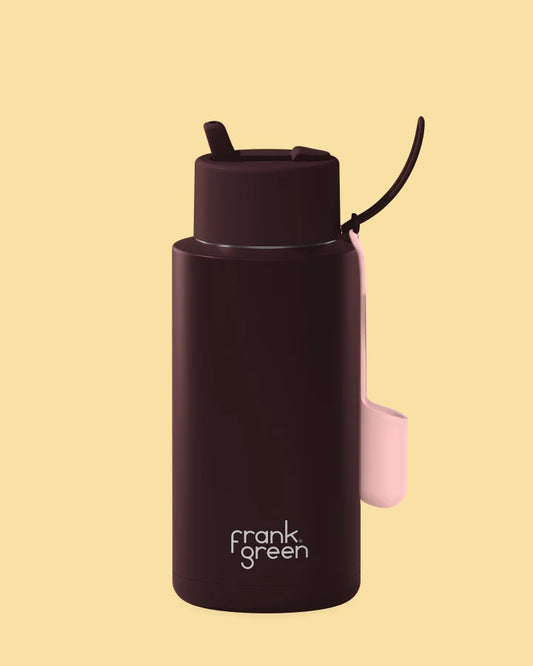 Frank Green 34oz Lip And Sip Chocolate With Lip Gloss Holder