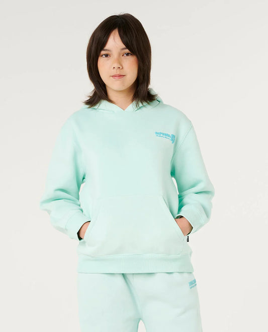 Rip Curl Hibiscus Heat Logo Hoodie Girls
