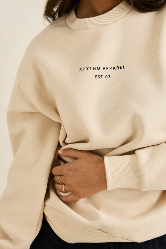 Rhythm Classic Brand Fleece Crew