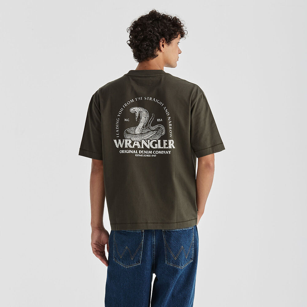 Wrangler Snake Stake Boxcar Tee