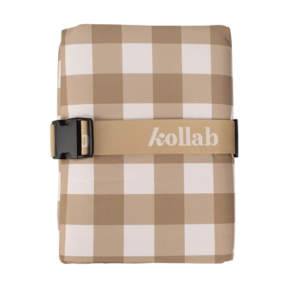 Kollab Picnic Mat Olive Check