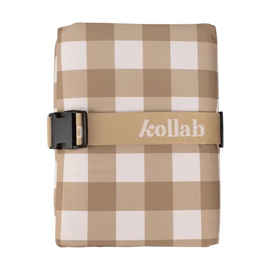 Kollab Picnic Mat Olive Check