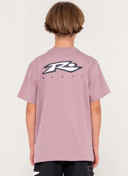 Rusty Registered Short Sleeve Tee Boys