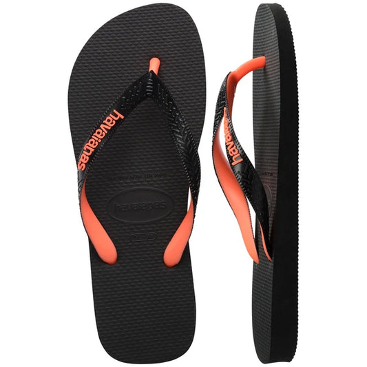 Havaianas Top Mix Black/Orange Thong