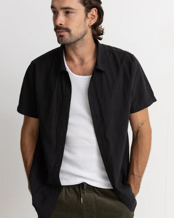 Rhythm Classic Linen SS Shirt