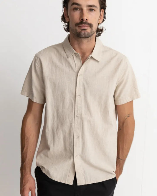 Rhythm Classic Linen SS Shirt