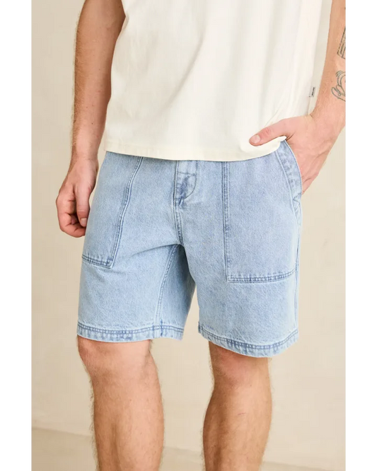 Rhythm Worn Path Denim Short
