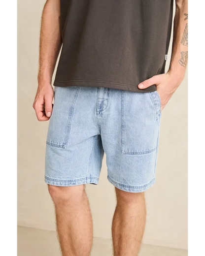 Rhythm Worn Path Denim Short