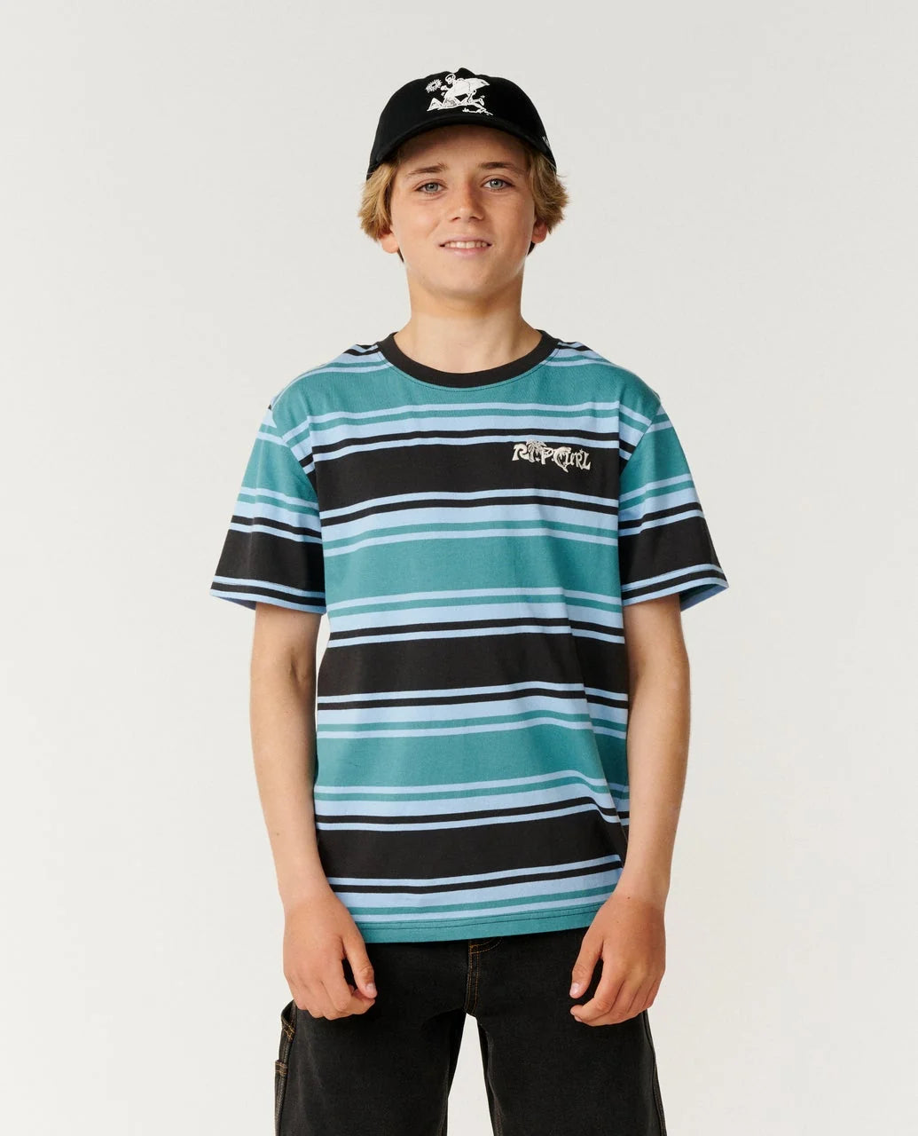 Rip Curl Tuals Stripe Tee Boys
