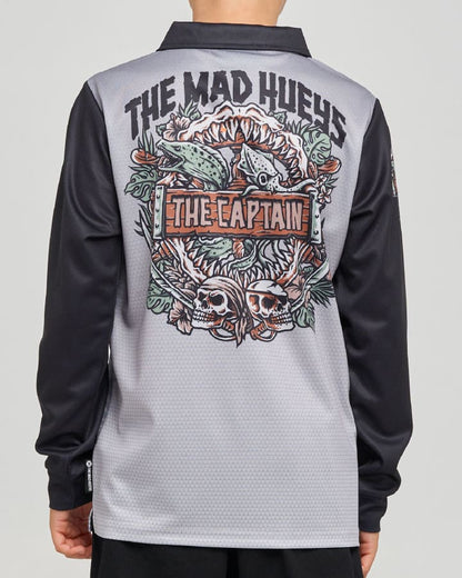 The Mad Hueys Troppo Captain Youth UPF 50 Fishing Jersey