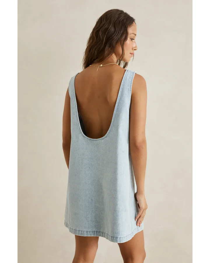 Rhythm Riley Denim Mini Dress