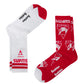 Footies Sydney Swans Mascot Sneaker Socks 2pk