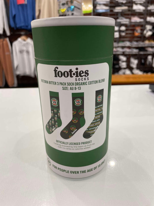 Footies VB Sneaker Socks 3pk Gift Can