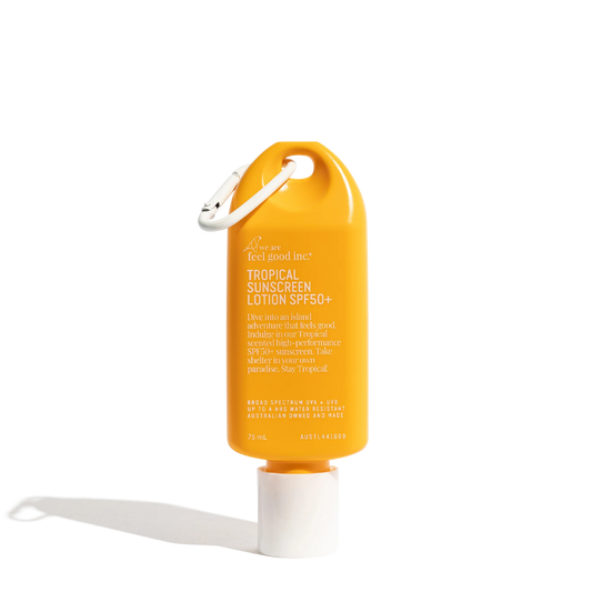 We Are Feel Good Inc Tropical Sunscreen Lotion SPF50 75ml