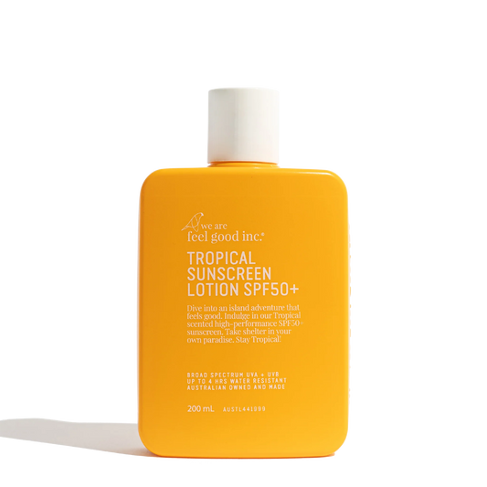 We Are Feel Good Inc Tropical Sunscreen Lotion SPF50 200ml