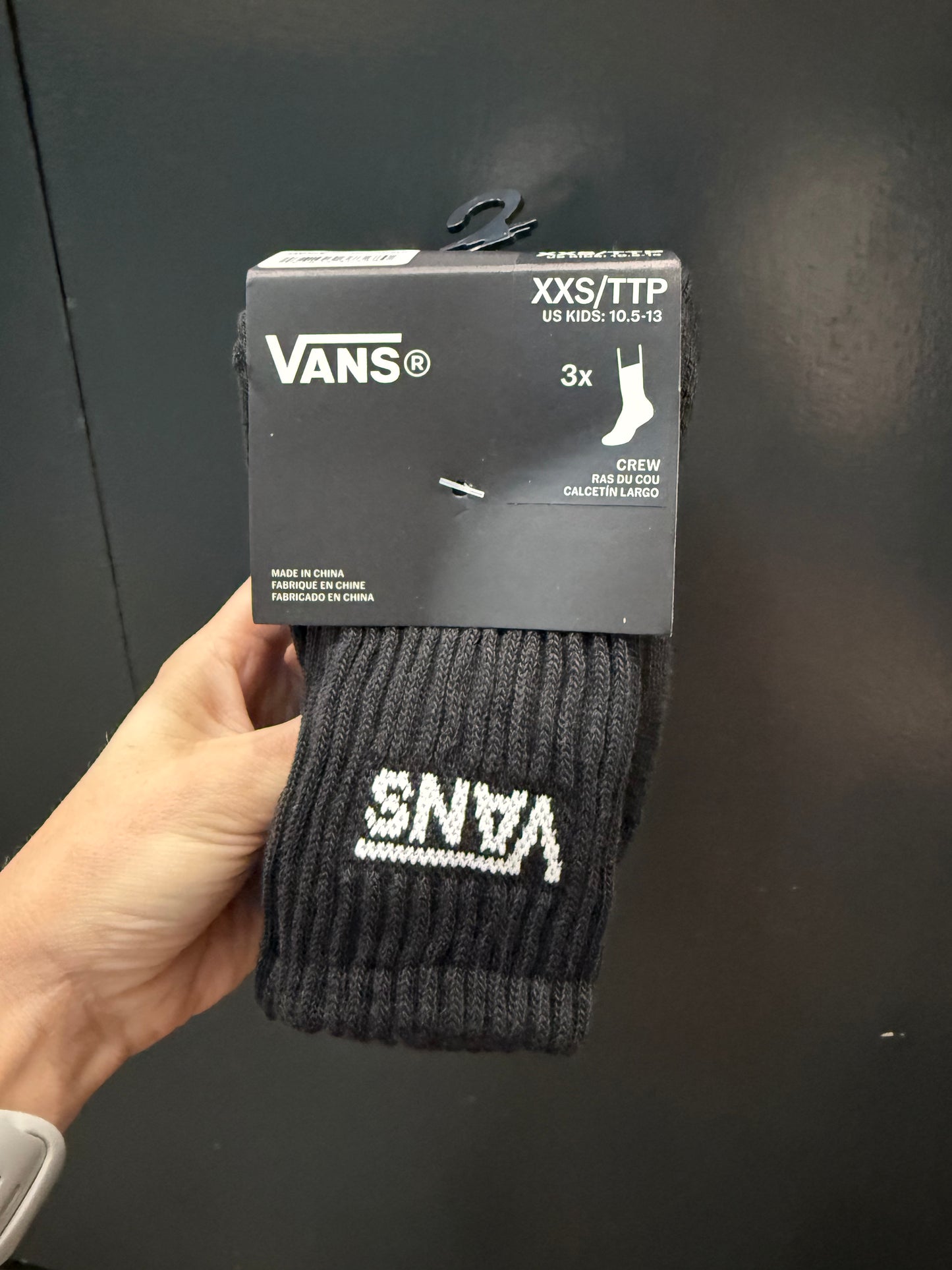 Vans Classic Crew Pk3 Socks