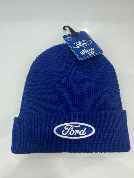 Gilroy Co Ford Patch Waffle Beanie