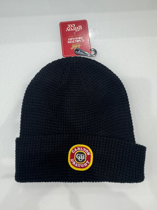 Gilroy Co Carlton Draught Patch Waffle Beanie