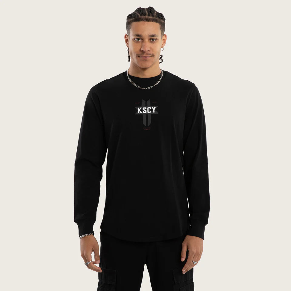 Kiss Chacey Mortal Cape Back LS Tee