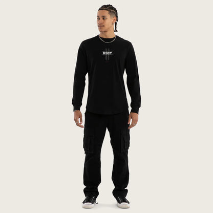 Kiss Chacey Mortal Cape Back LS Tee