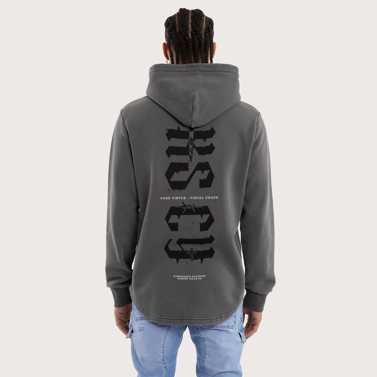 Kiss Chasey Existence Dual Curved Hoodie