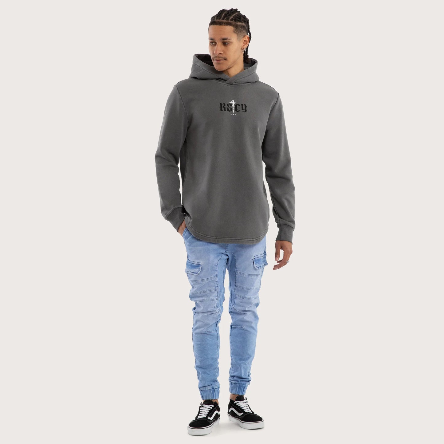 Kiss Chasey Existence Dual Curved Hoodie