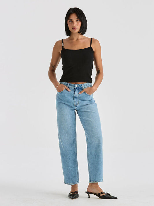 Lee High Straight Crop Skyline Jeans