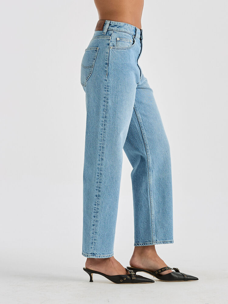 Lee High Straight Crop Skyline Jeans