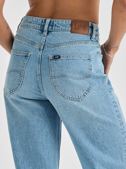 Lee High Straight Crop Skyline Jeans