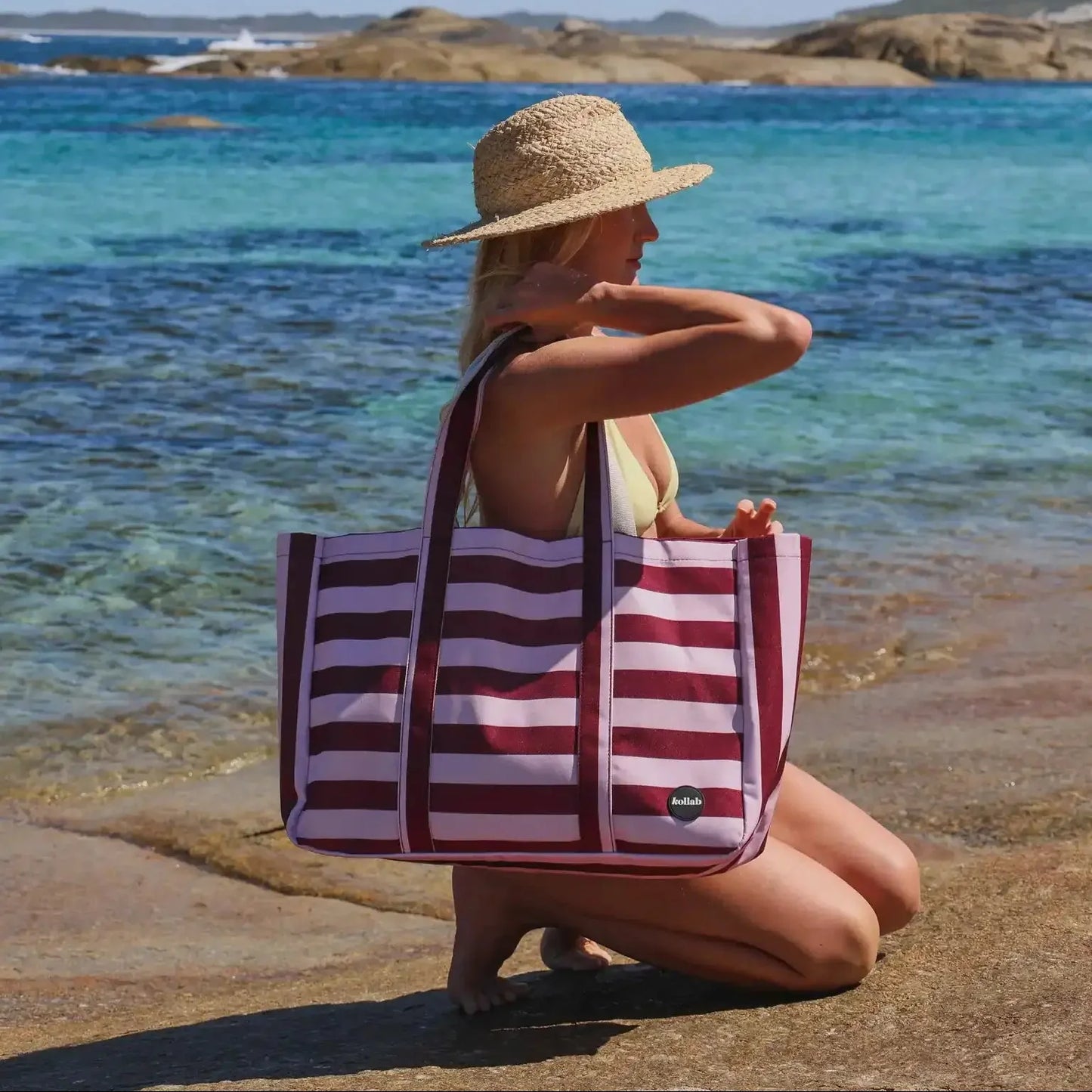 Kollab Carryall Cargo Bag Coco Stripe