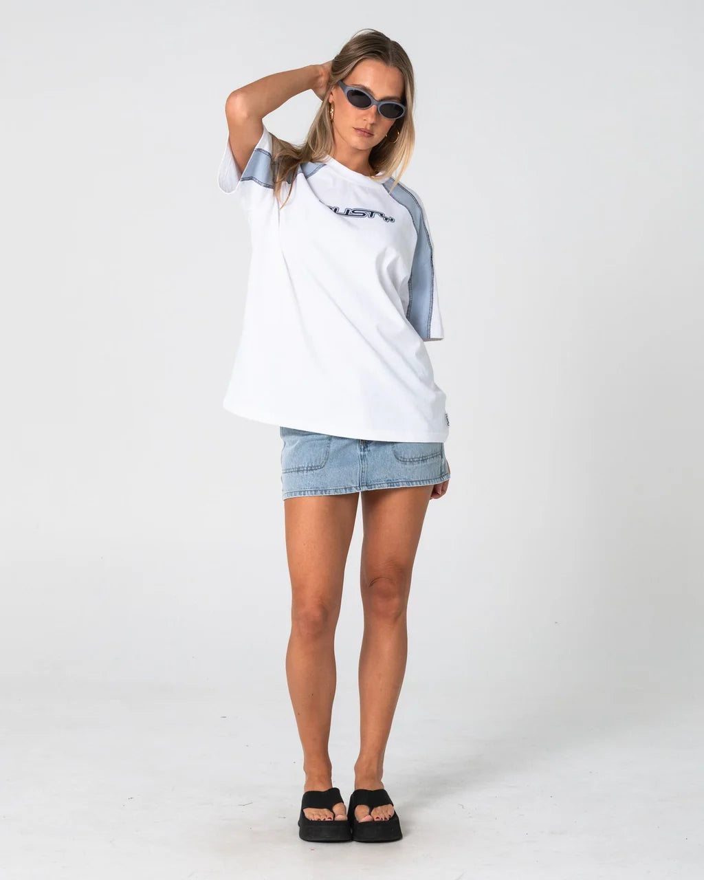 Rusty Wavers Tide Oversized Short Sleeve Tee