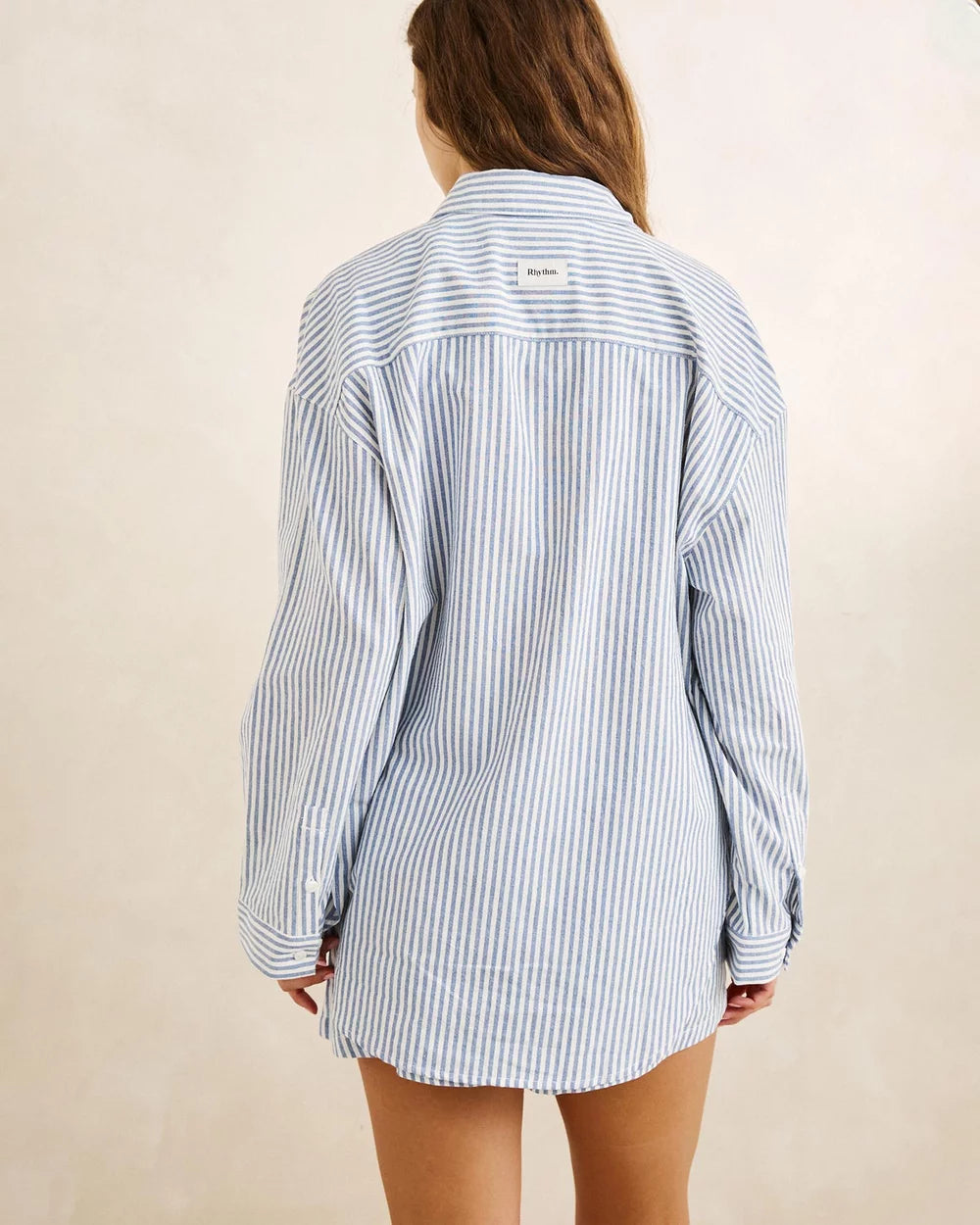 Rhythm Vista Stripe Oversized Shirt