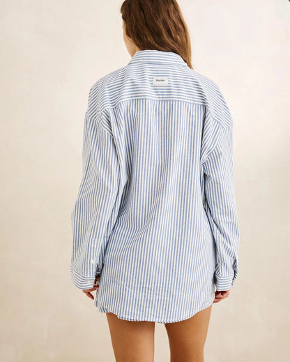 Rhythm Vista Stripe Oversized Shirt