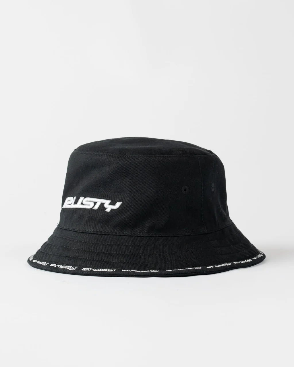 Rusty Black List Reversible Bucket Hat