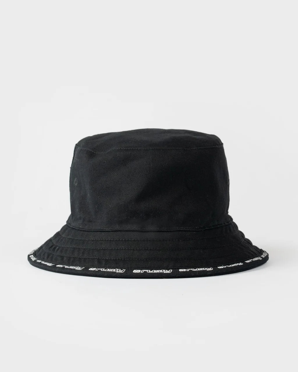 Rusty Black List Reversible Bucket Hat