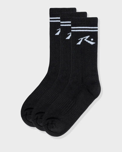 Rusty Comp Mid Calf 3-Sock Pack