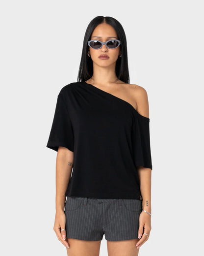 Rusty Sally Slouth Off Shoulder Tee
