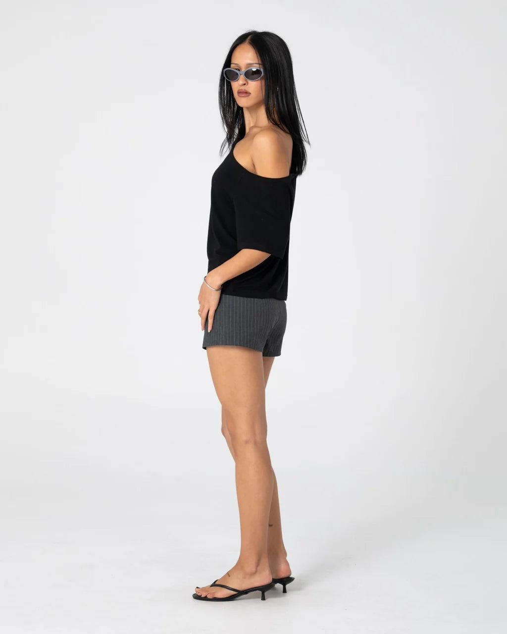 Rusty Sally Slouth Off Shoulder Tee