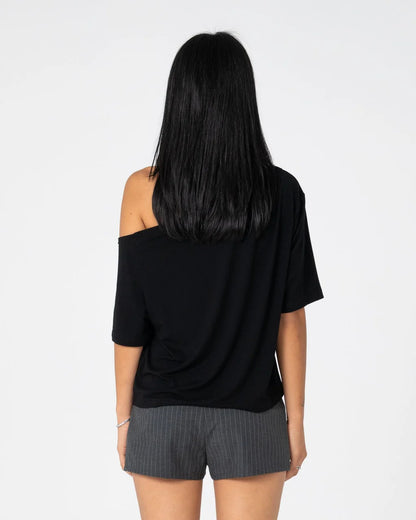 Rusty Sally Slouth Off Shoulder Tee